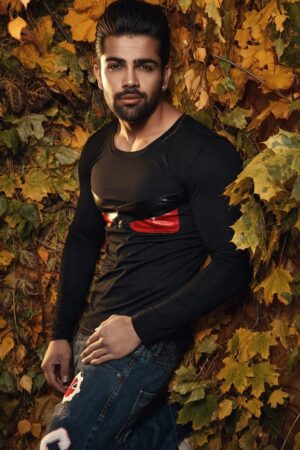 Блуза leather red eyes