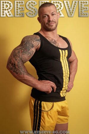 Потник Black With Yellow Stripes