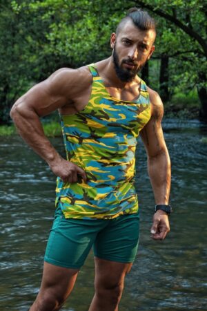 Потник camouflage yellow