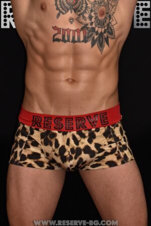 Боксерки reserve leopard red